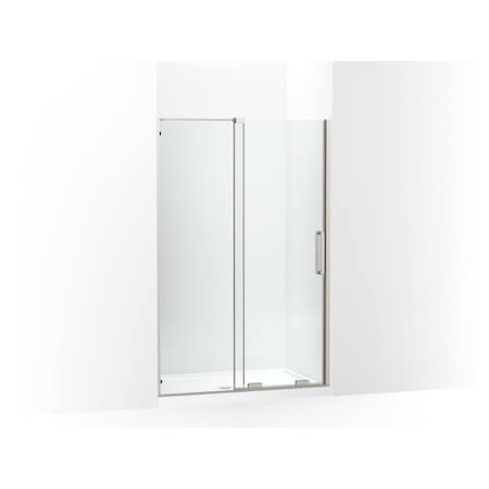 Kohler Echelon Sliding Shower Door, 71.75In H X 43.75 - 47.75In W, With 5/16In Thick Crystal Clear Glass K-707622-8L-BNK